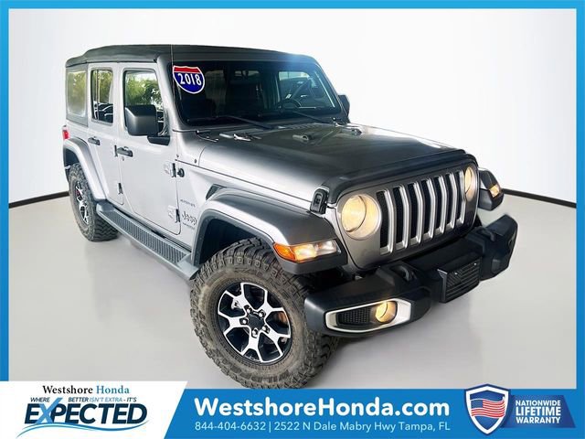 Used 2018 Jeep Wrangler Unlimited Sahara w/ Cold Weather Group