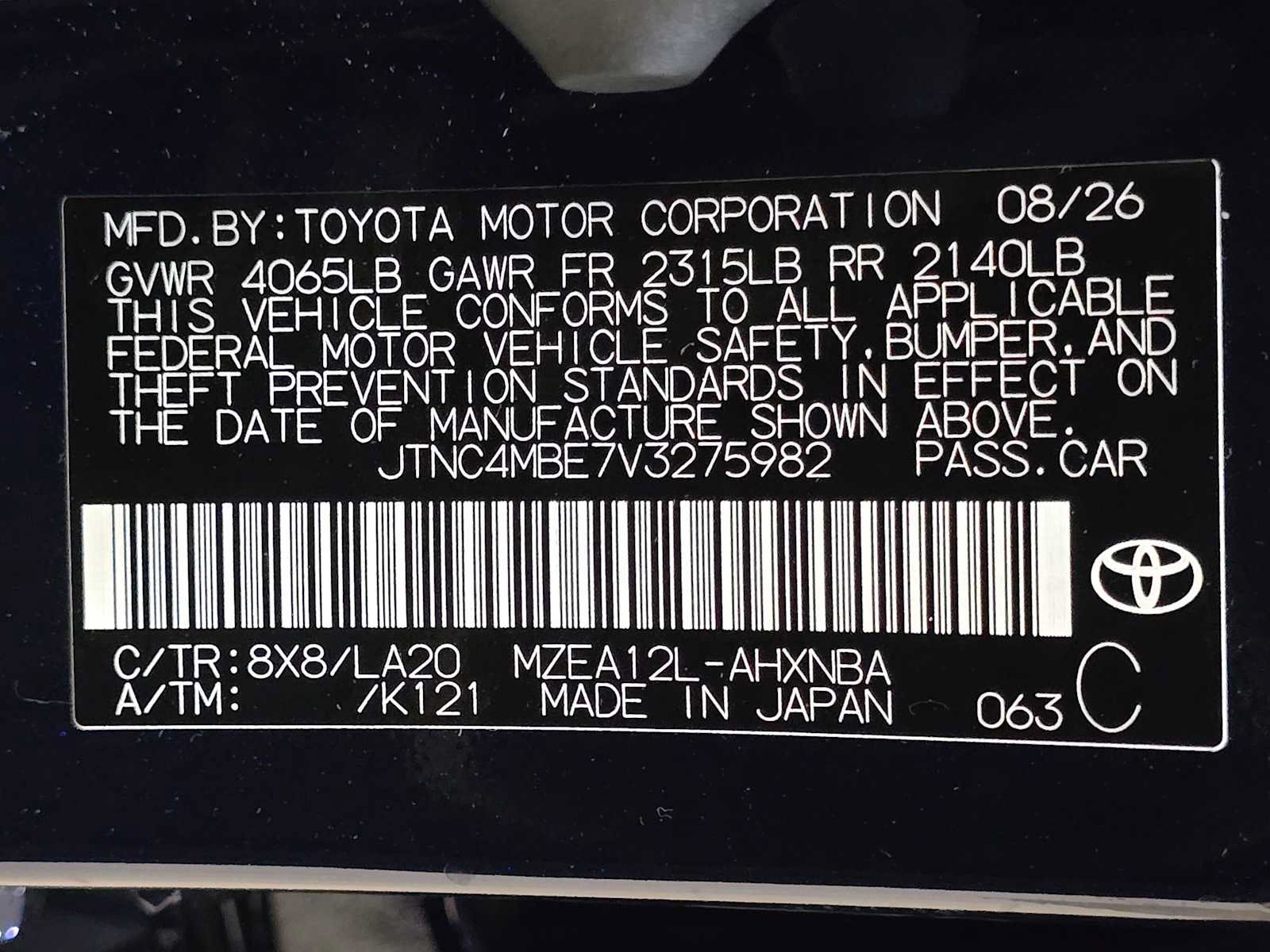 New 2027 Toyota Corolla XSE FWD image 31