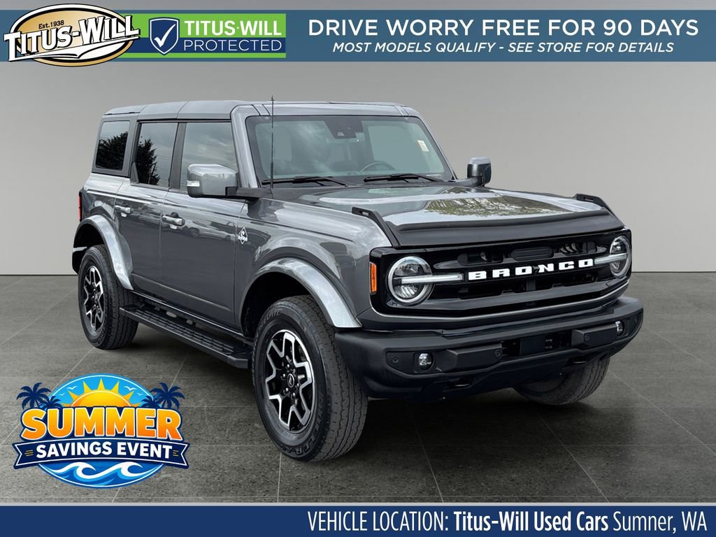 Used 2022 Ford Bronco Outer Banks AWD/4WD video 1