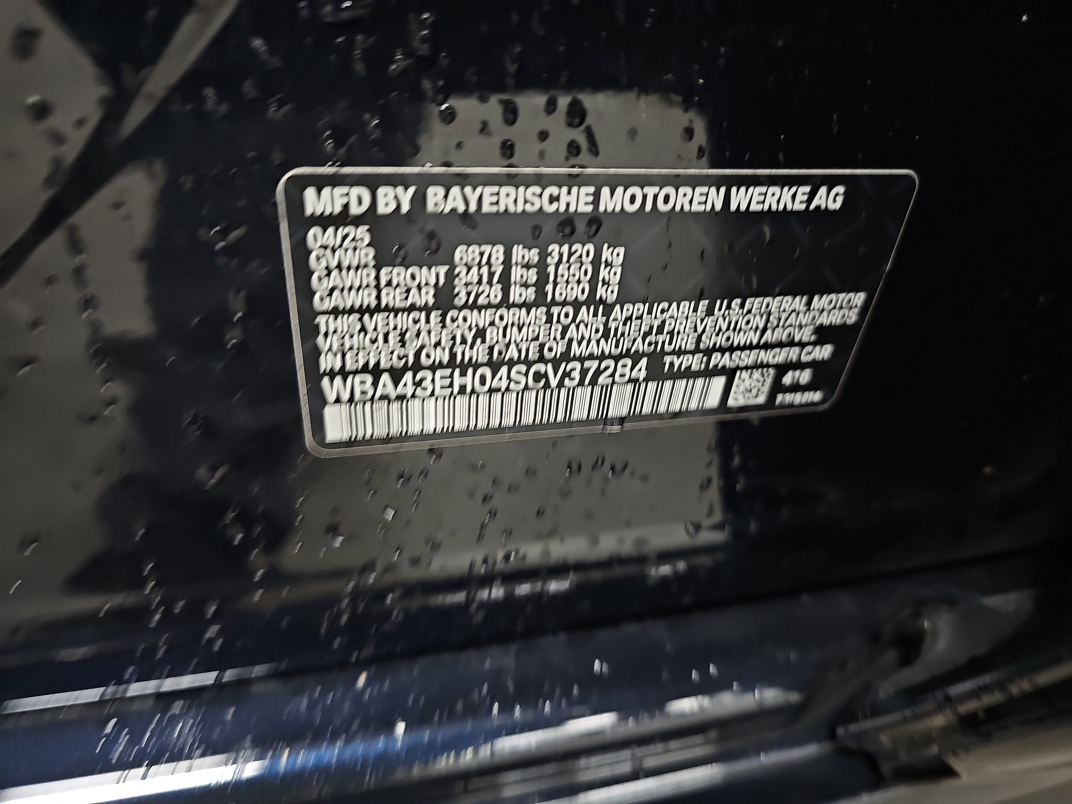 Certified 2025 BMW 750e xDrive AWD/4WD image 38