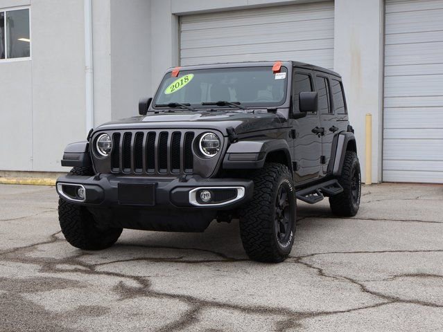 Used 2018 Jeep Wrangler Unlimited Sahara w/ Quick Order Package 24M Moab image 4