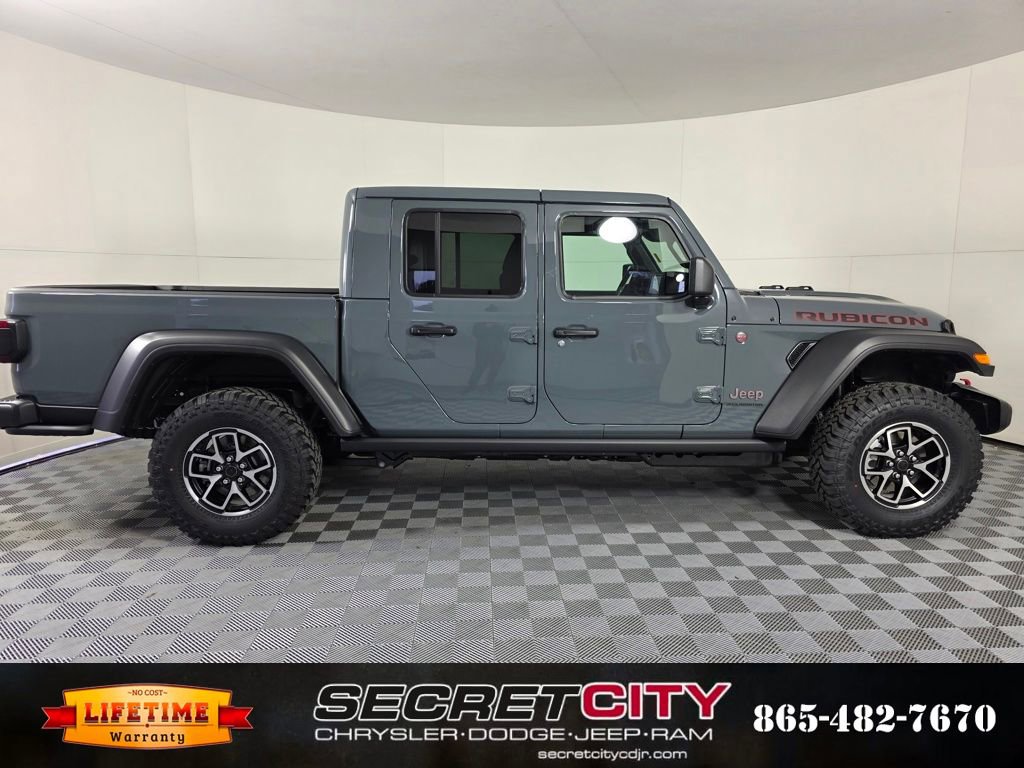 New 2026 Jeep Gladiator Rubicon w/ Steel Power Dome Hood Package image 8