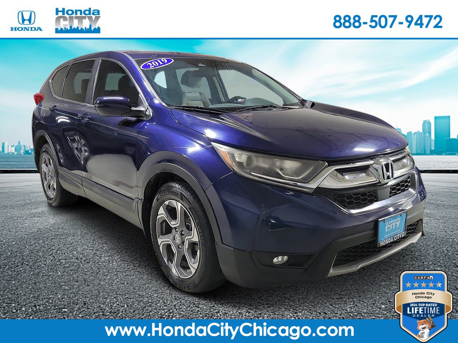 Used 2019 Honda CR-V EX image 1