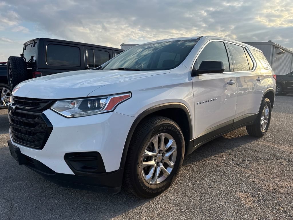 Used 2020 Chevrolet Traverse LS w/ LPO, Blackout Package