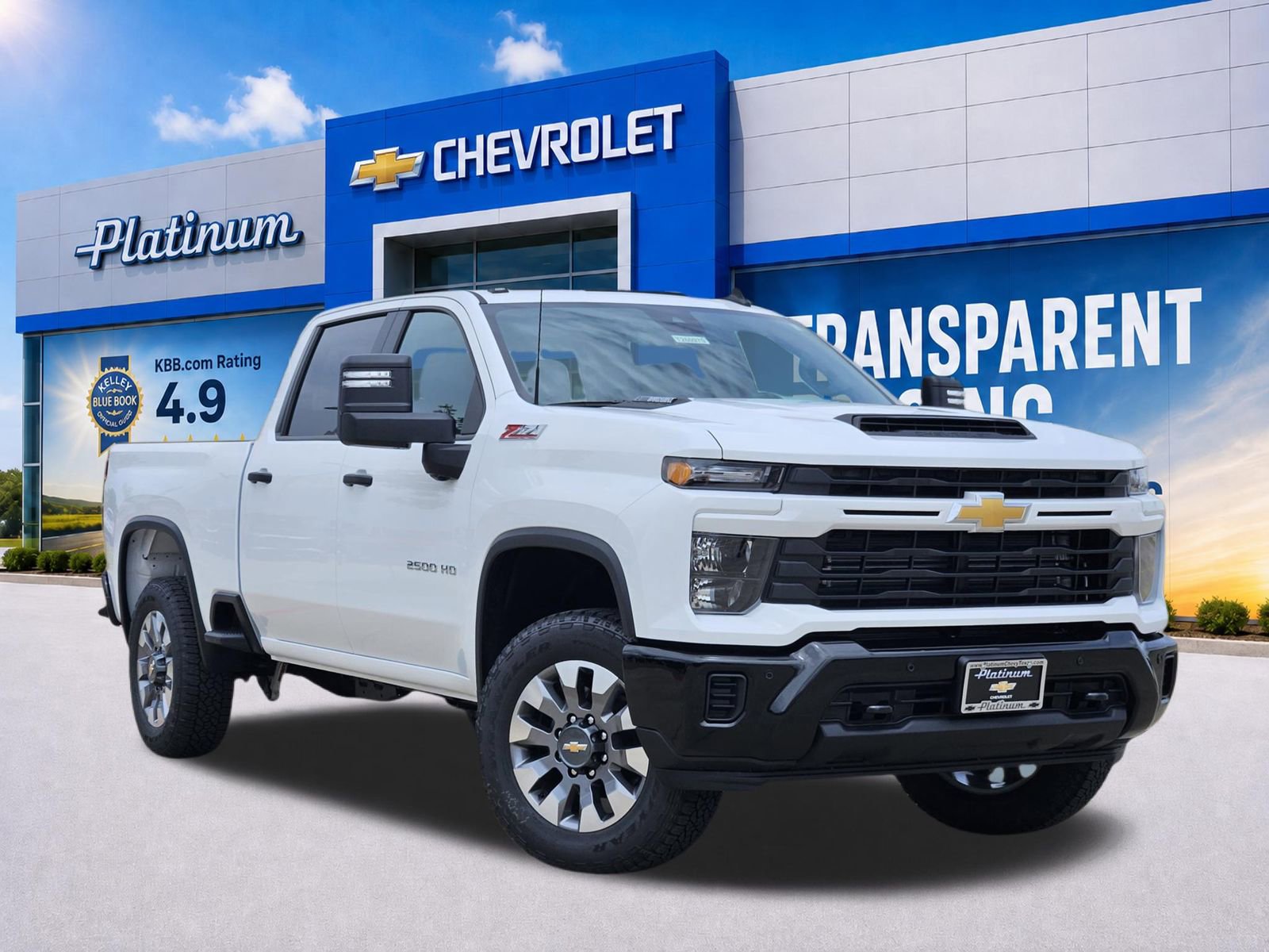 New 2026 Chevrolet Silverado 2500 Custom w/ Custom Value Package AWD/4WD 360° Tour