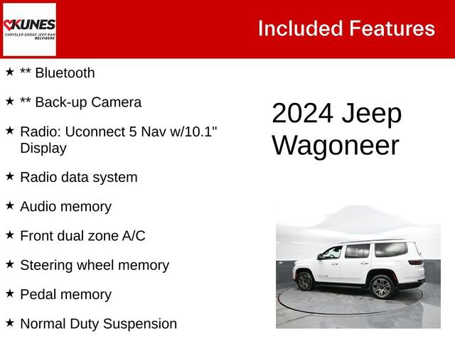 Used 2024 Jeep Wagoneer Series II AWD/4WD image 3