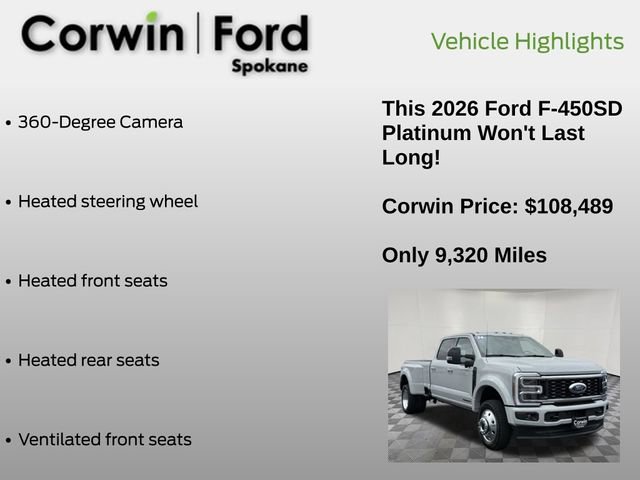 Used 2026 Ford F450 Platinum AWD/4WD image 13