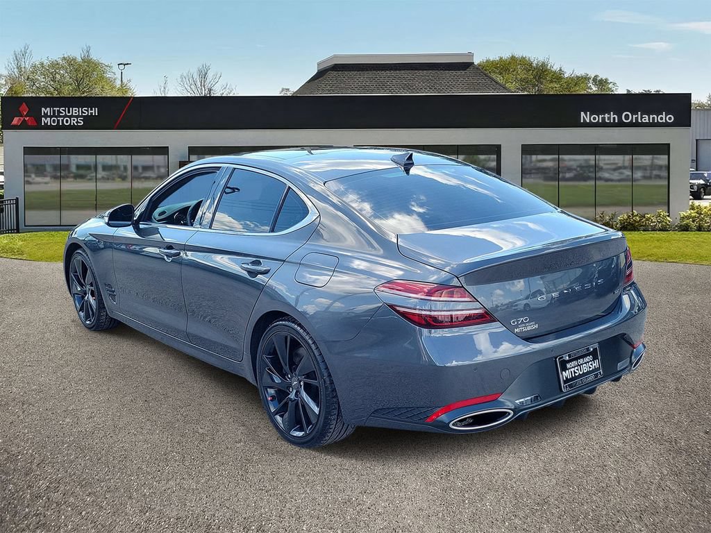 Used 2022 Genesis G70 3.3T w/ Sport Advanced Package RWD image 2