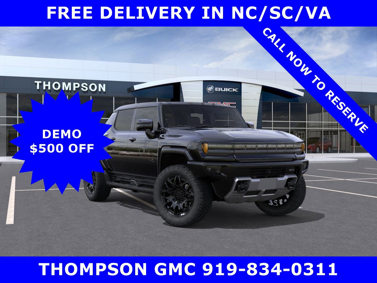 New 2026 GMC Hummer EV 2X w/ LPO, Dark Essentials Package