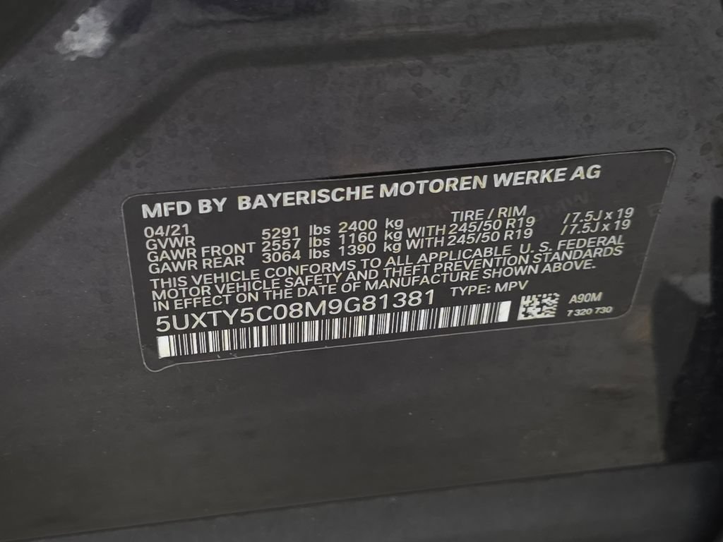Used 2021 BMW X3 xDrive30i w/ Executive Package AWD/4WD image 31
