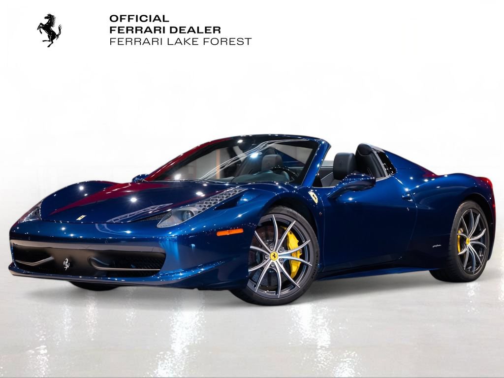 Certified 2014 Ferrari 458 Spider RWD image 1