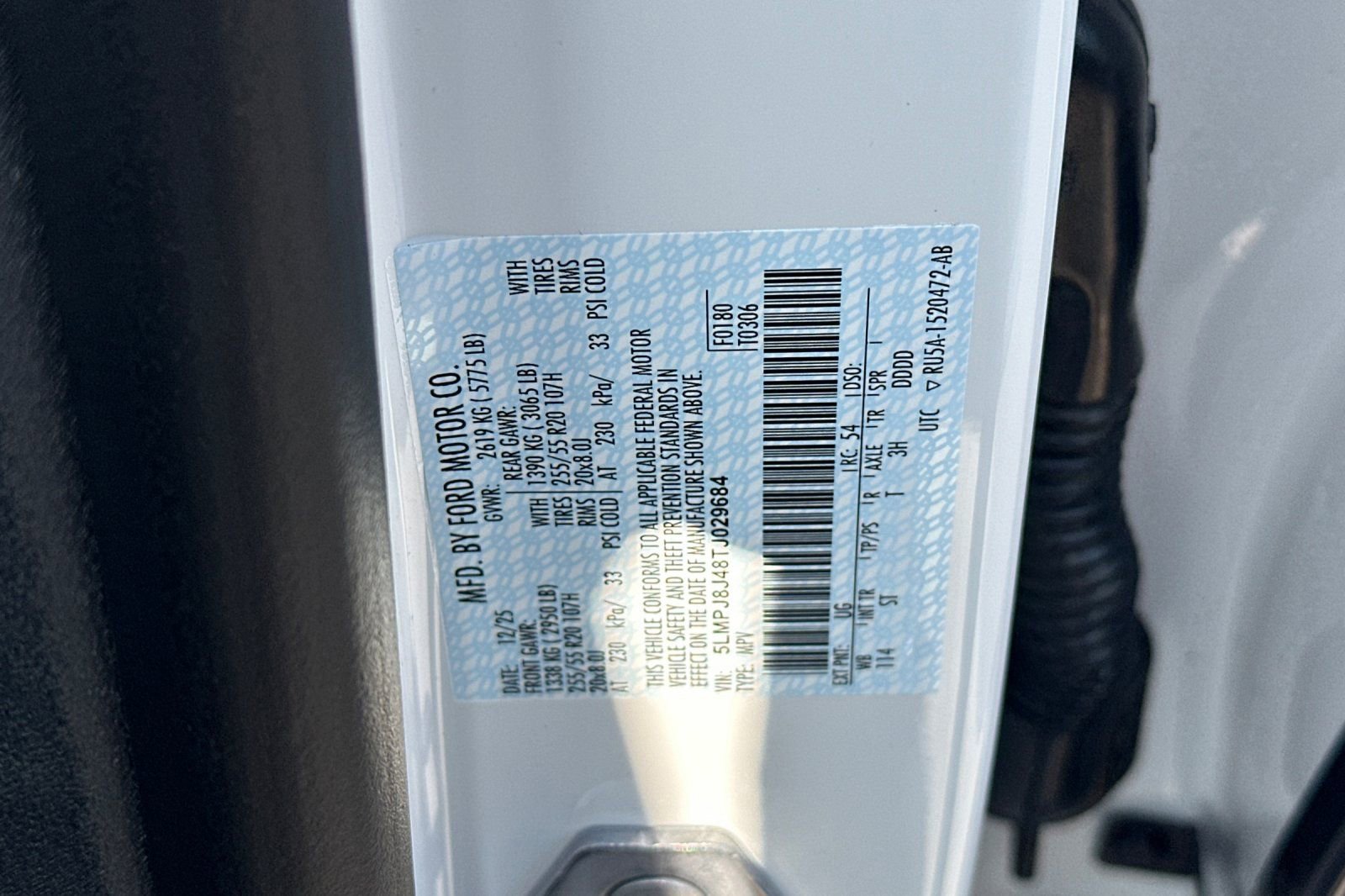 New 2026 Lincoln Nautilus Premier w/ Jet Appearance Package image 27