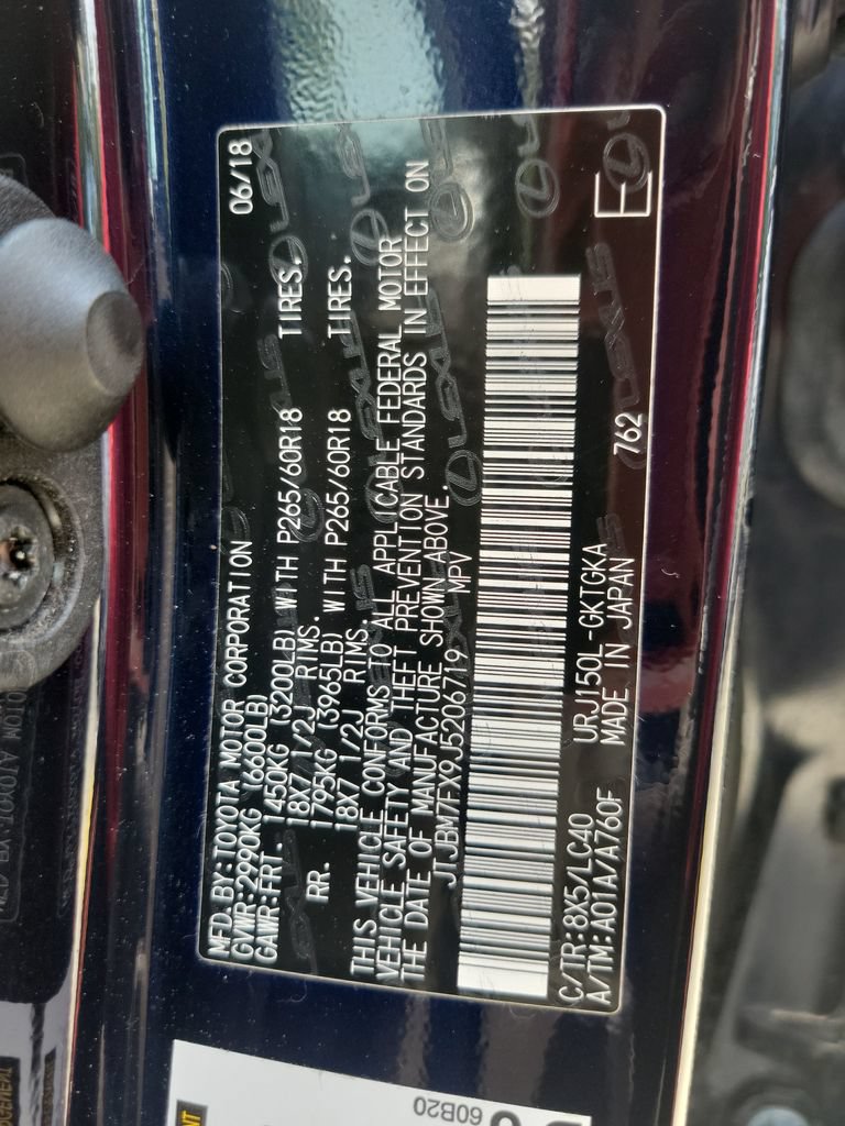 Used 2018 Lexus GX 460 w/ Navigation Package AWD/4WD image 40