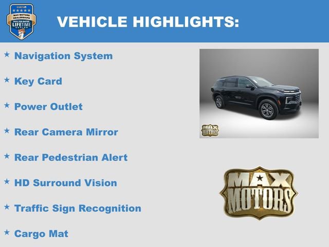 New 2026 Chevrolet Traverse LT w/ Driver Confidence Package image 11