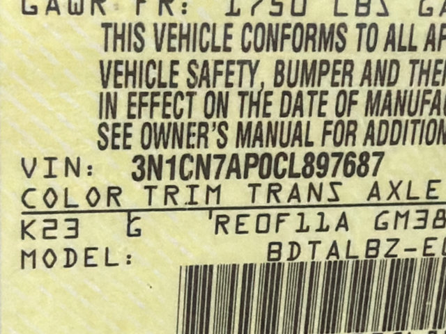 Used 2012 Nissan Versa SV FWD image 29