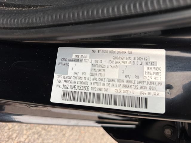 Used 2018 MAZDA MAZDA6 Sport w/ I-ACTIVSENSE Package FWD image 32