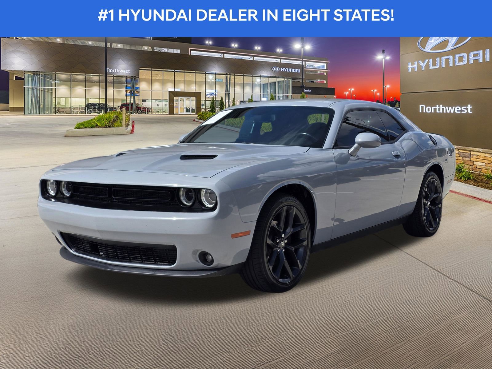 Used 2021 Dodge Challenger SXT w/ Blacktop Package image 2