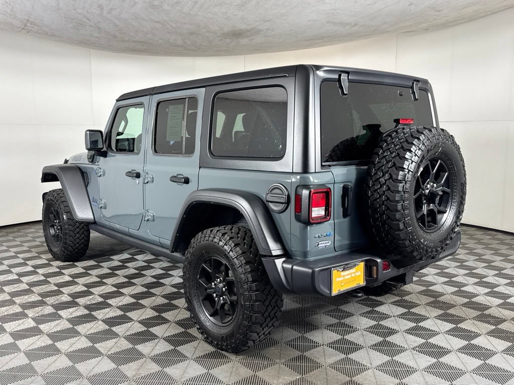 Certified 2025 Jeep Wrangler Unlimited Sport S 4xe AWD/4WD image 8