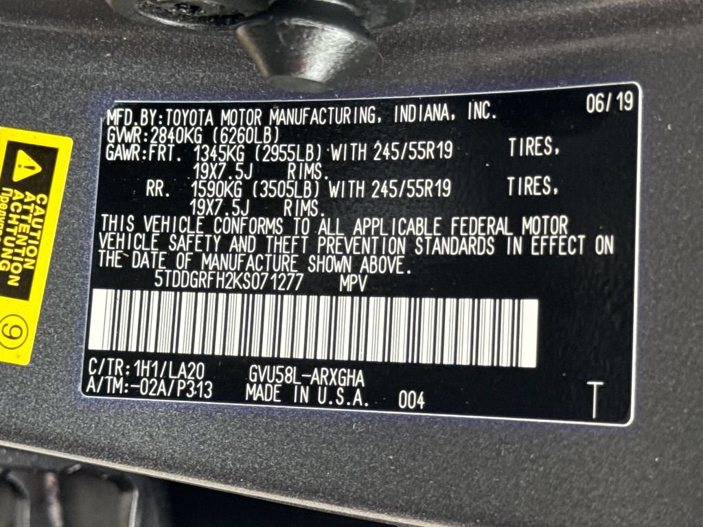 Used 2019 Toyota Highlander Limited AWD/4WD image 48