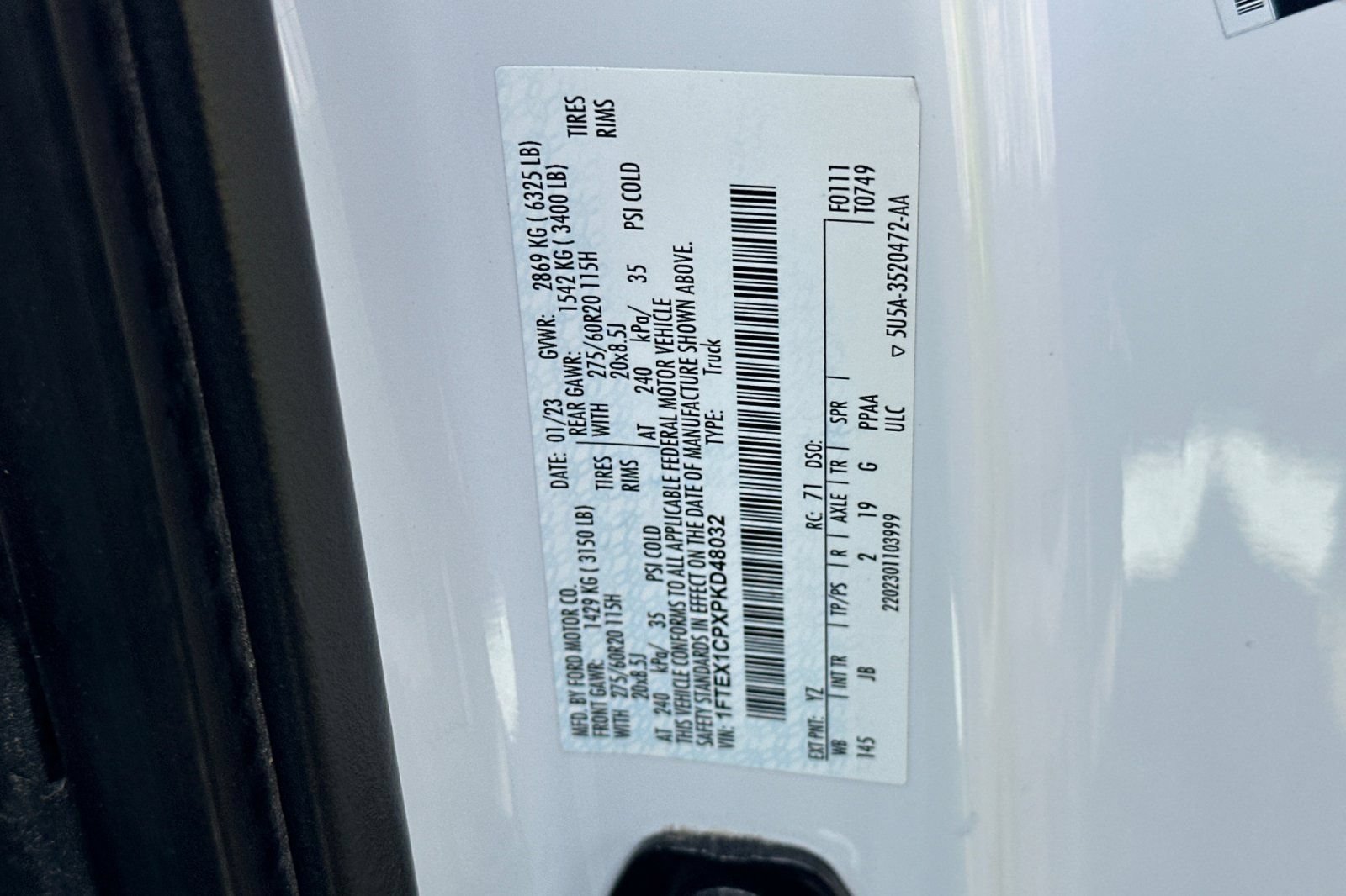 Used 2023 Ford F150 XL w/ STX Appearance Package RWD image 26