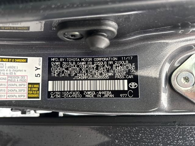 Used 2018 Toyota Prius Two w/ Prius Two Safety Plus Package image 25