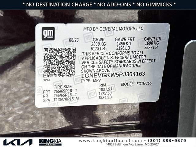 Used 2023 Chevrolet Traverse LT AWD/4WD image 31
