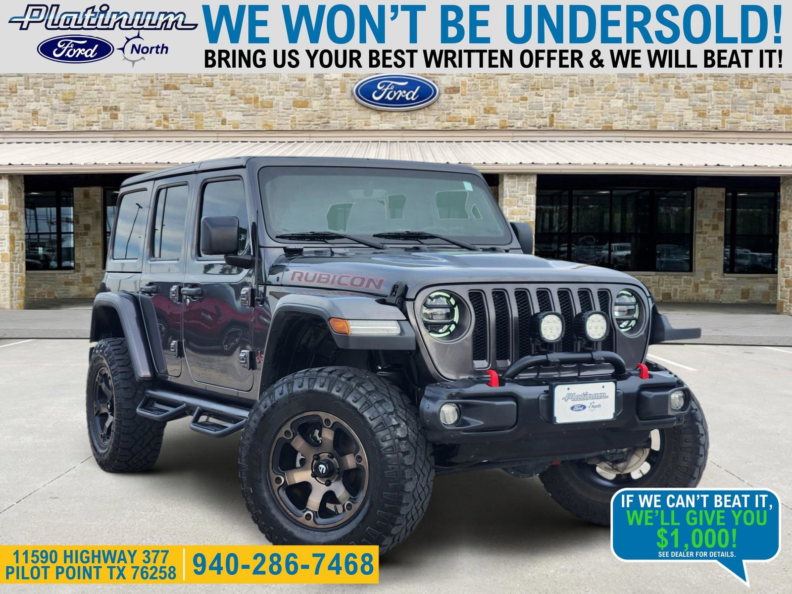 Used 2018 Jeep Wrangler Unlimited Rubicon w/ Dual Top Group image 1