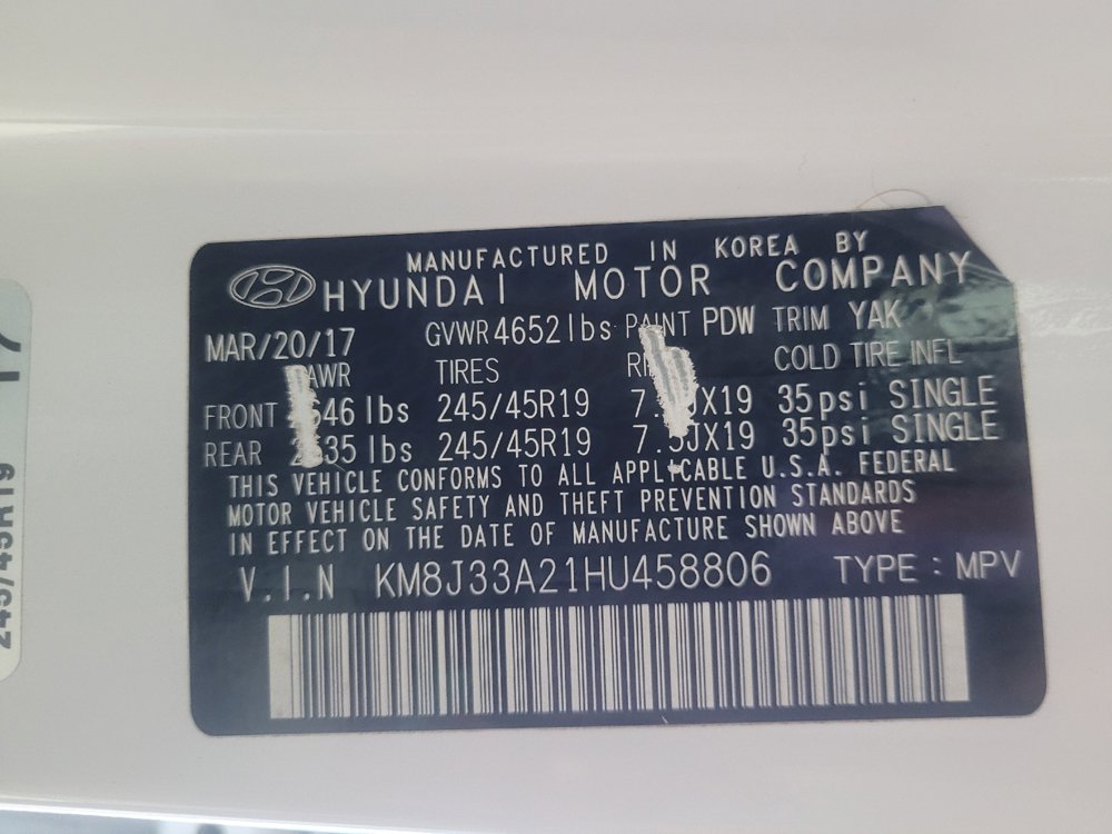 Used 2017 Hyundai Tucson Sport FWD image 33