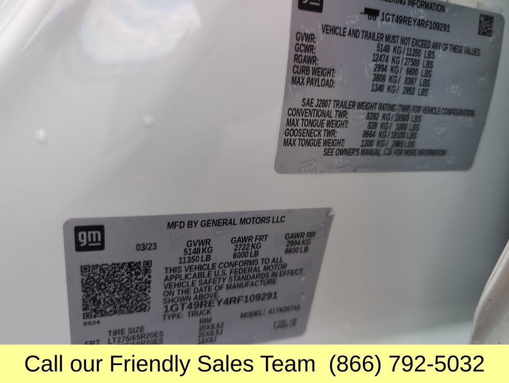 Used 2024 GMC Sierra 2500 Denali w/ Denali Reserve Package AWD/4WD image 30