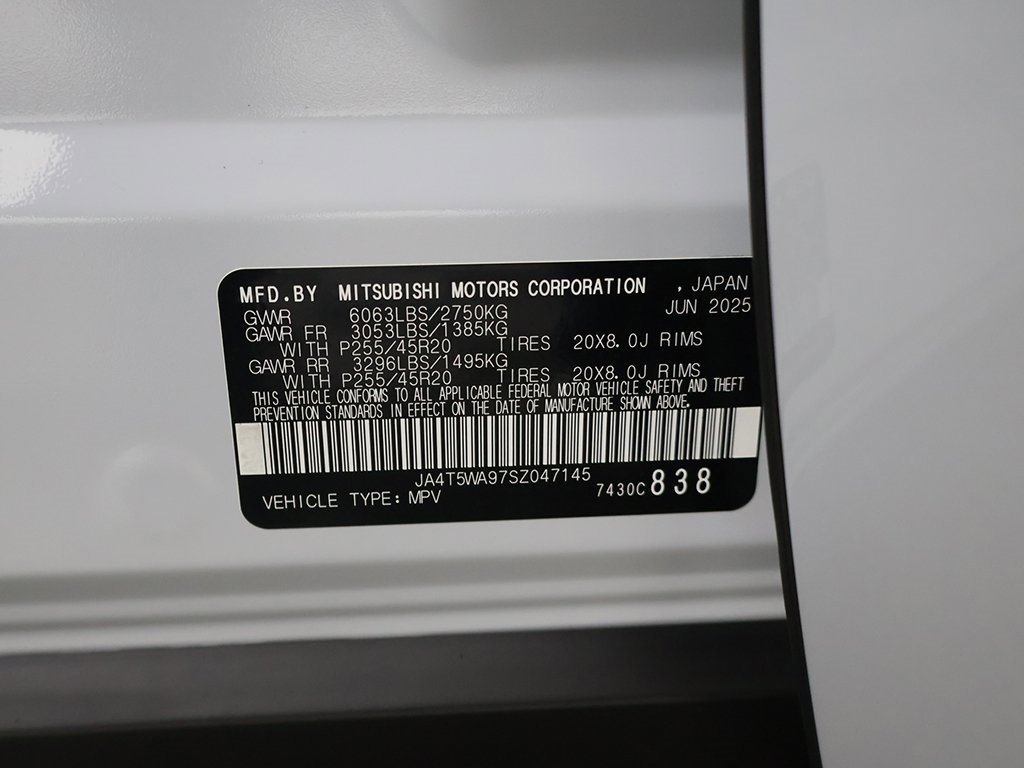 New 2025 Mitsubishi Outlander SEL Black Edition image 53