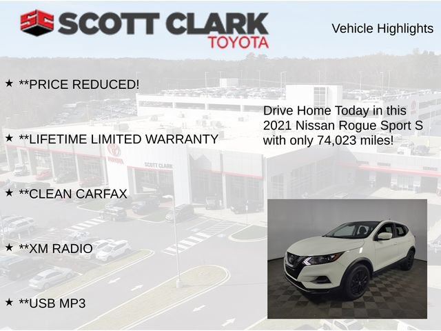 Used 2021 Nissan Rogue Sport S FWD image 12