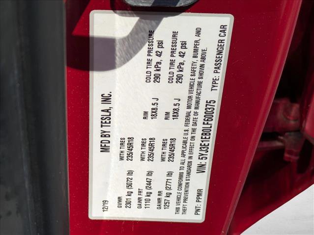 Used 2020 Tesla Model 3 Long Range image 15