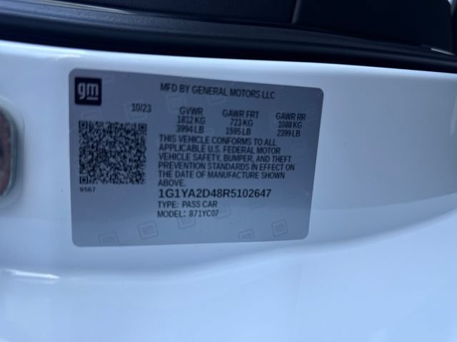 Certified 2024 Chevrolet Corvette Stingray Coupe w/ 1LT RWD image 26