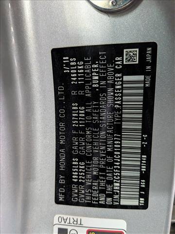 Used 2018 Honda Clarity Touring image 16