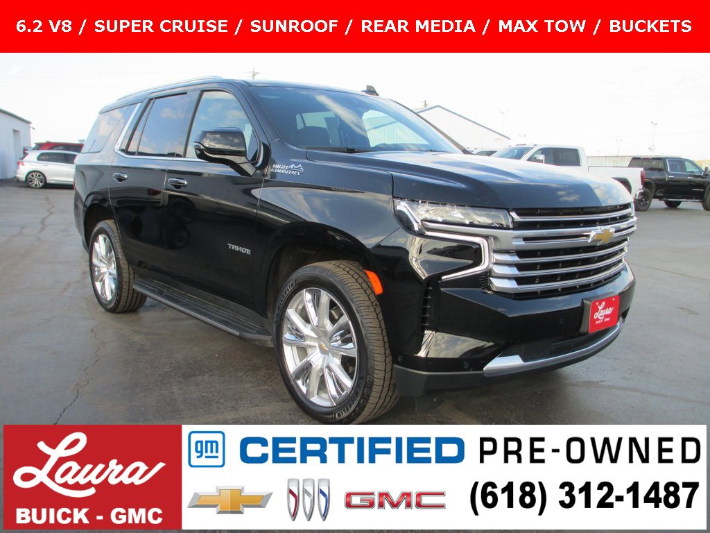Certified 2023 Chevrolet Tahoe High Country w/ Advanced Technology Package