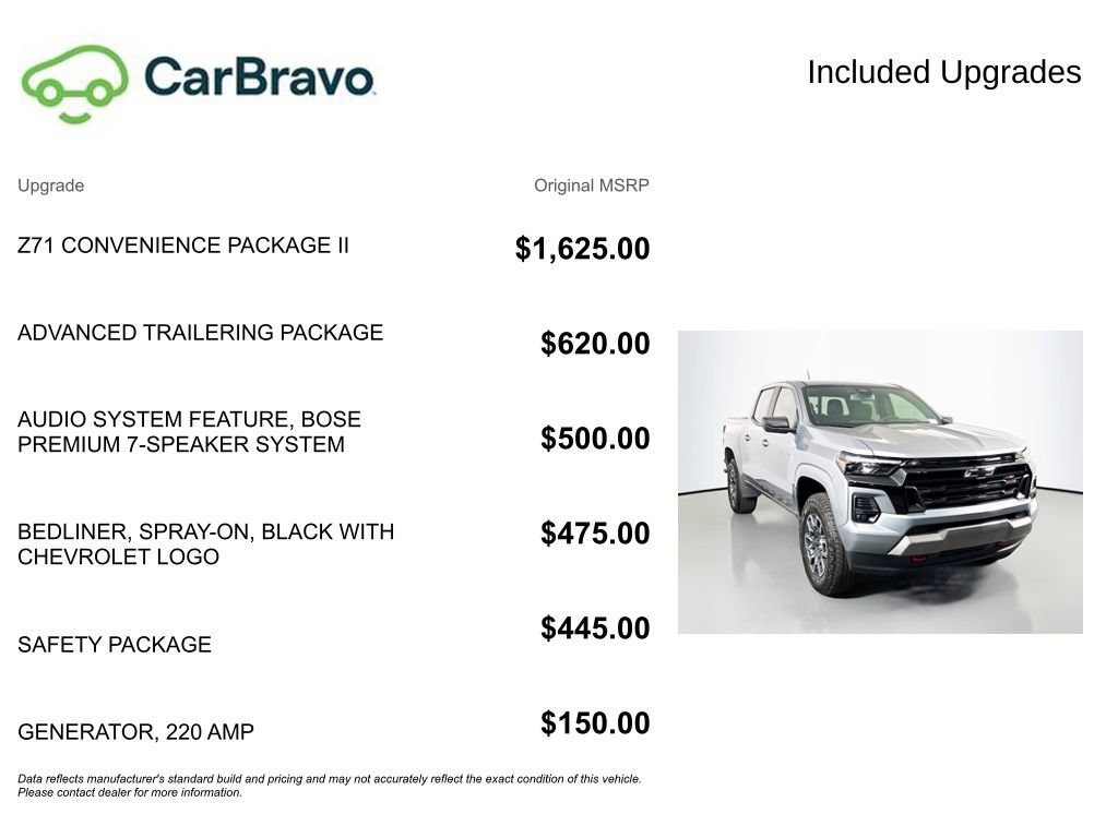 Certified 2024 Chevrolet Colorado Z71 w/ Z71 Convenience Package 2 AWD/4WD image 15