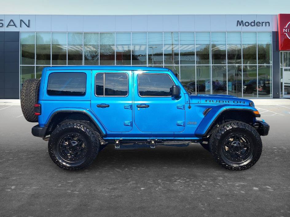 Used 2021 Jeep Wrangler Unlimited Rubicon 4xe w/ Steel Bumper Group AWD/4WD image 4