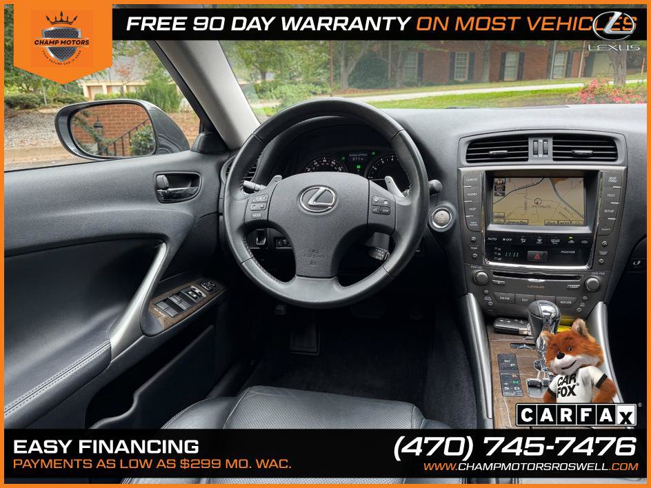 Used 2010 Lexus IS 250 w/ Preferred Accessory Package RWD image 2