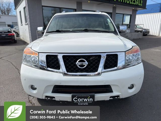 Used 2015 Nissan Armada Platinum w/ 2nd Row Captain Seat Package image 2