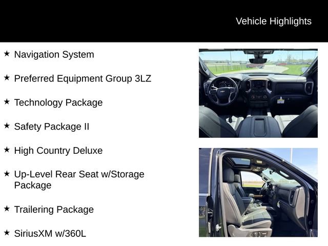 Used 2020 Chevrolet Silverado 1500 High Country w/ Technology Package AWD/4WD image 12