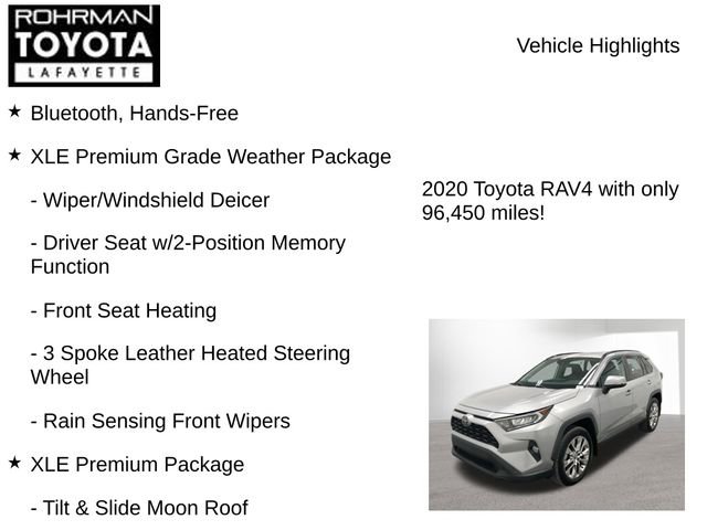 Used 2020 Toyota RAV4 XLE Premium AWD/4WD image 8