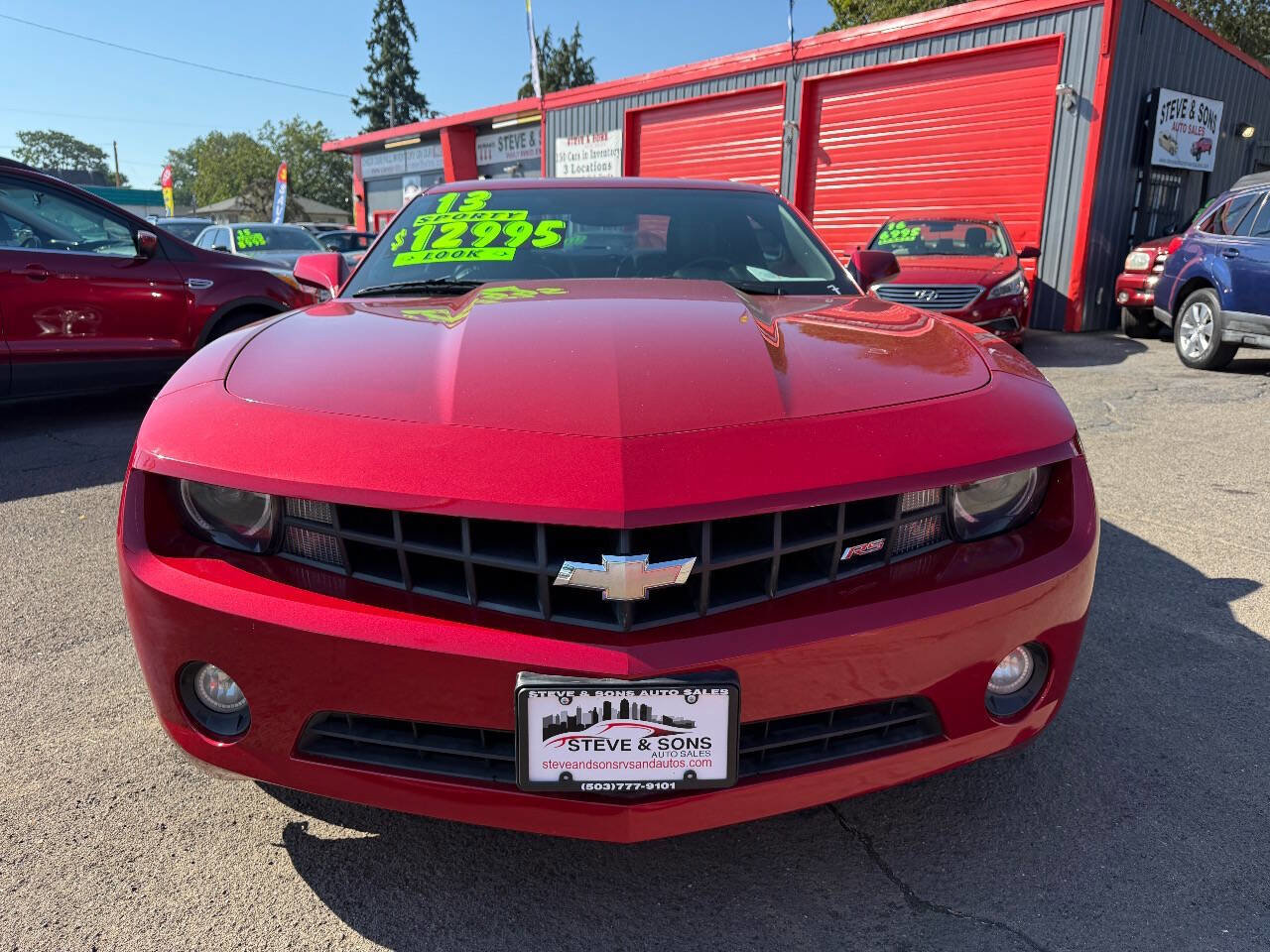 Used 2013 Chevrolet Camaro LT w/ RS Package image 5