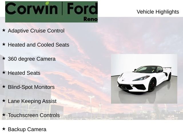 Used 2023 Chevrolet Corvette Stingray Premium Conv w/ Battery Protection Package image 8