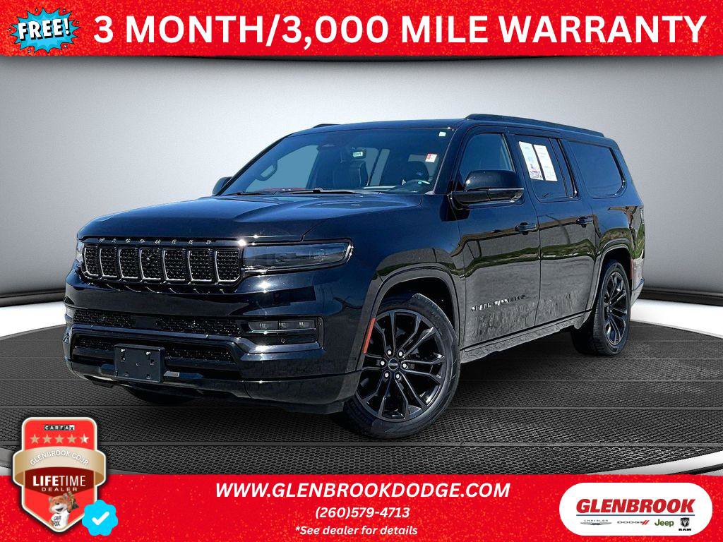 Certified 2024 Jeep Grand Wagoneer L Series II w/ Quick Order Packagew 28T