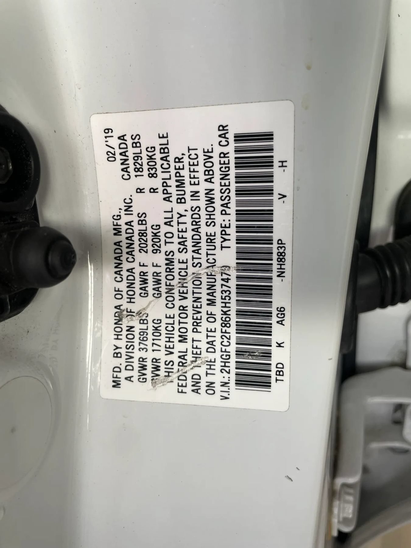 Used 2019 Honda Civic Sport image 33