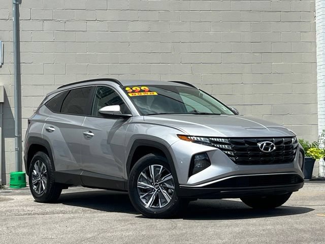 Used 2023 Hyundai Tucson Blue w/ Cargo Package AWD/4WD video 1