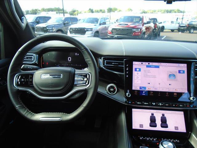 Certified 2025 Jeep Grand Wagoneer L Series II Obsidian w/ Quick Order Packagew 28T AWD/4WD image 13