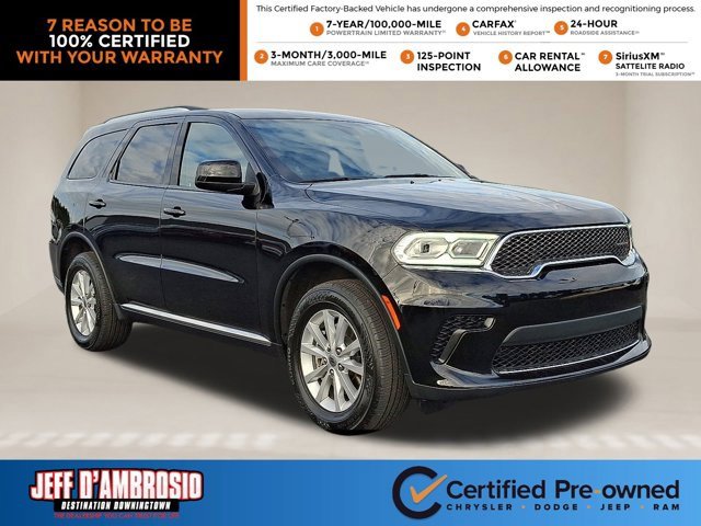 Certified 2023 Dodge Durango SXT