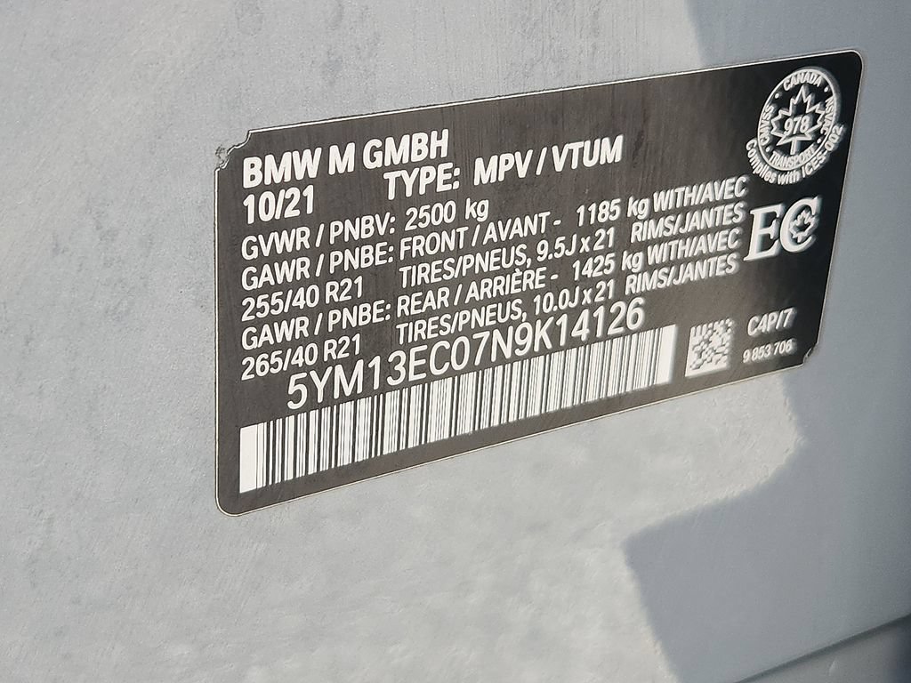 Used 2022 BMW X3 M AWD/4WD image 23