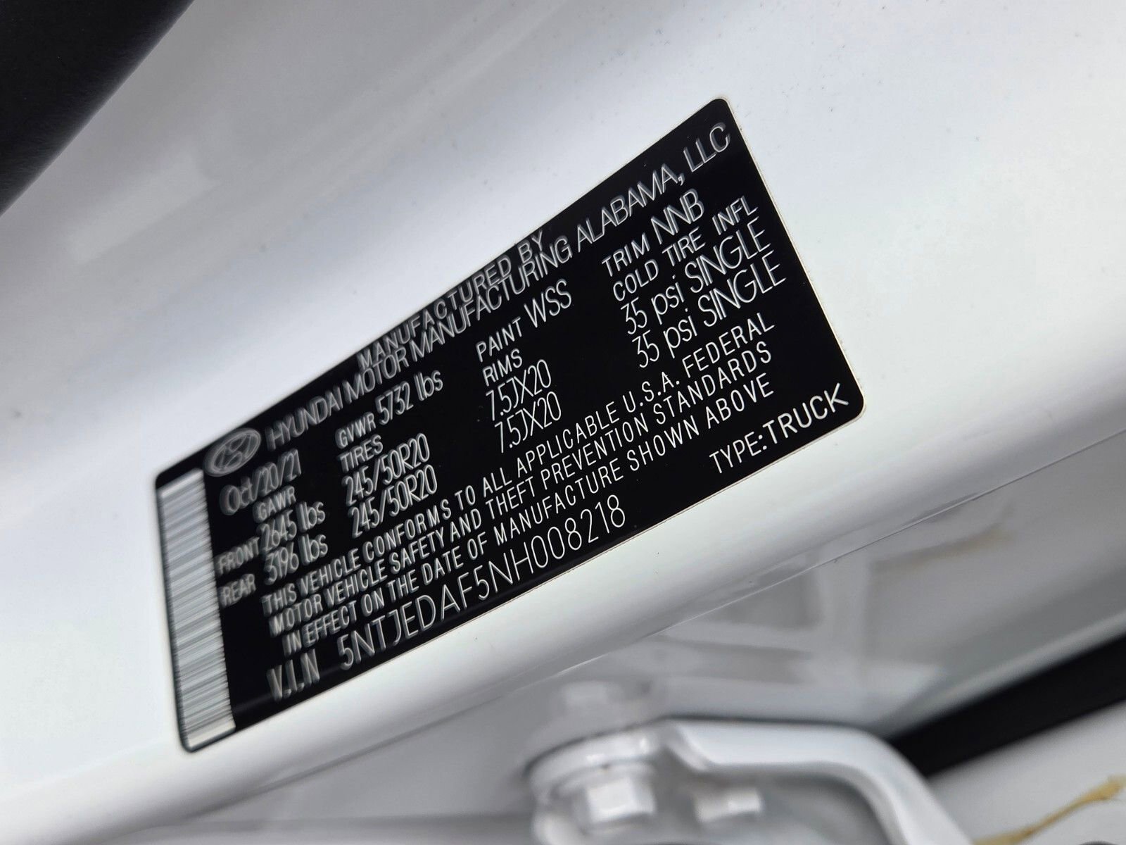 Used 2022 Hyundai Santa Cruz Limited image 18